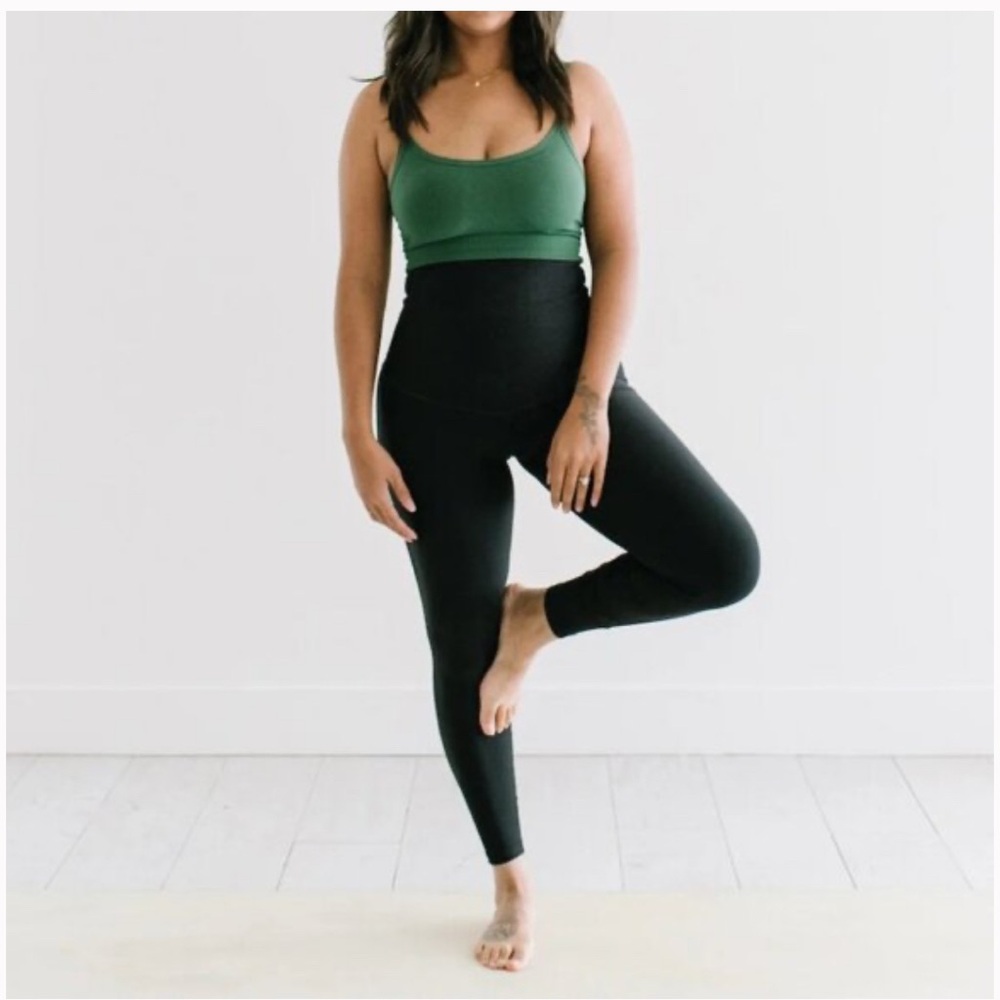 Baobei Postpartum Leggings Large Compression Support Black